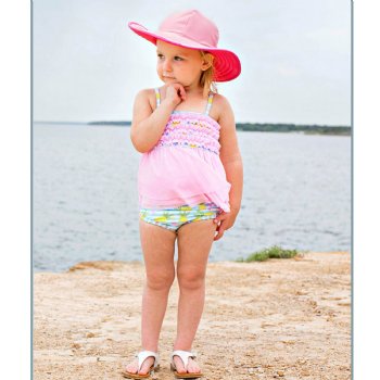 Ruffle Butts "Pineapple Paradise" Mesh Tankini