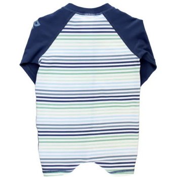 Rugged Butts Coastal Rash Guard One Piece Swimsuit for Baby Boys