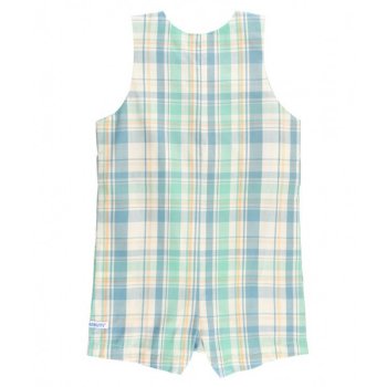 Rugged Butts "Hampton Plaid" Onesie Romper for Baby Boys