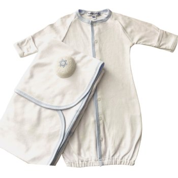 Sippy's Babe 3-piece Bris Set with Blue Piping