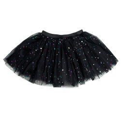Sweet Wink "Starry Night" Black Tutu for Newborns and Baby Girls