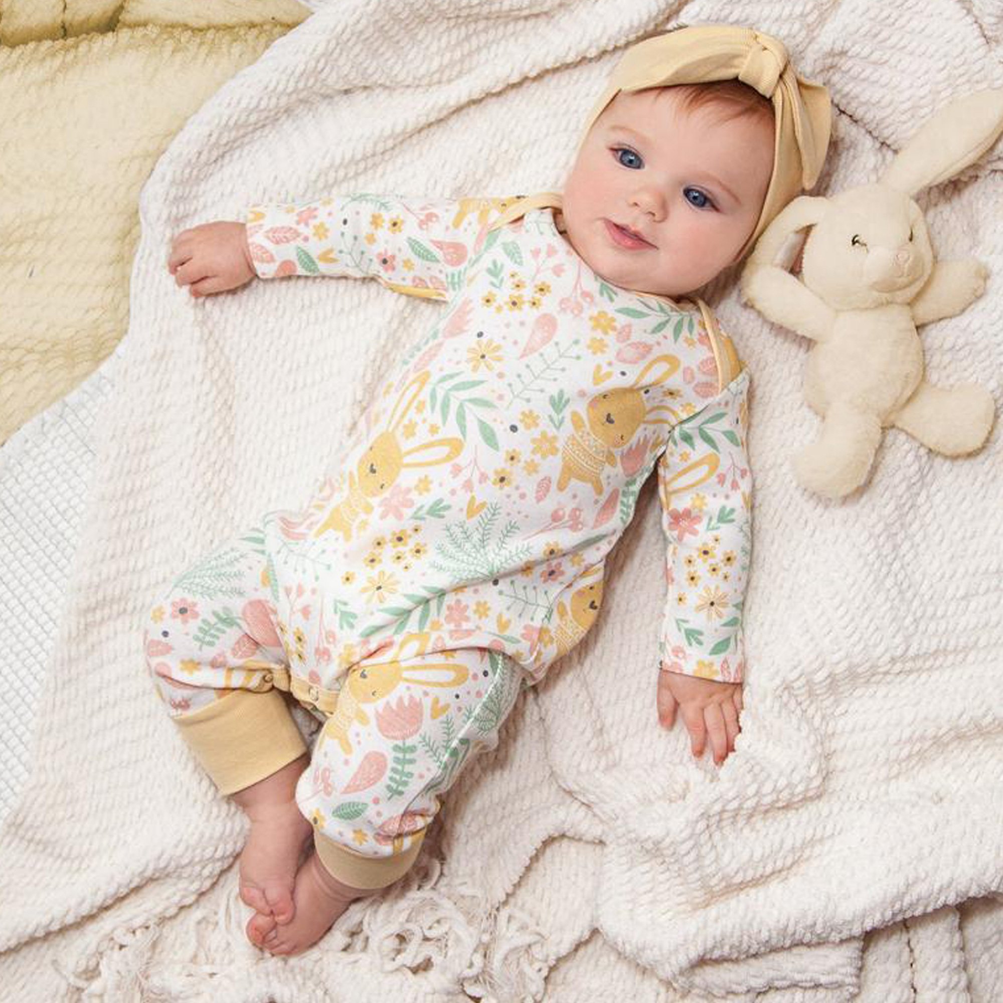 baby bunny romper