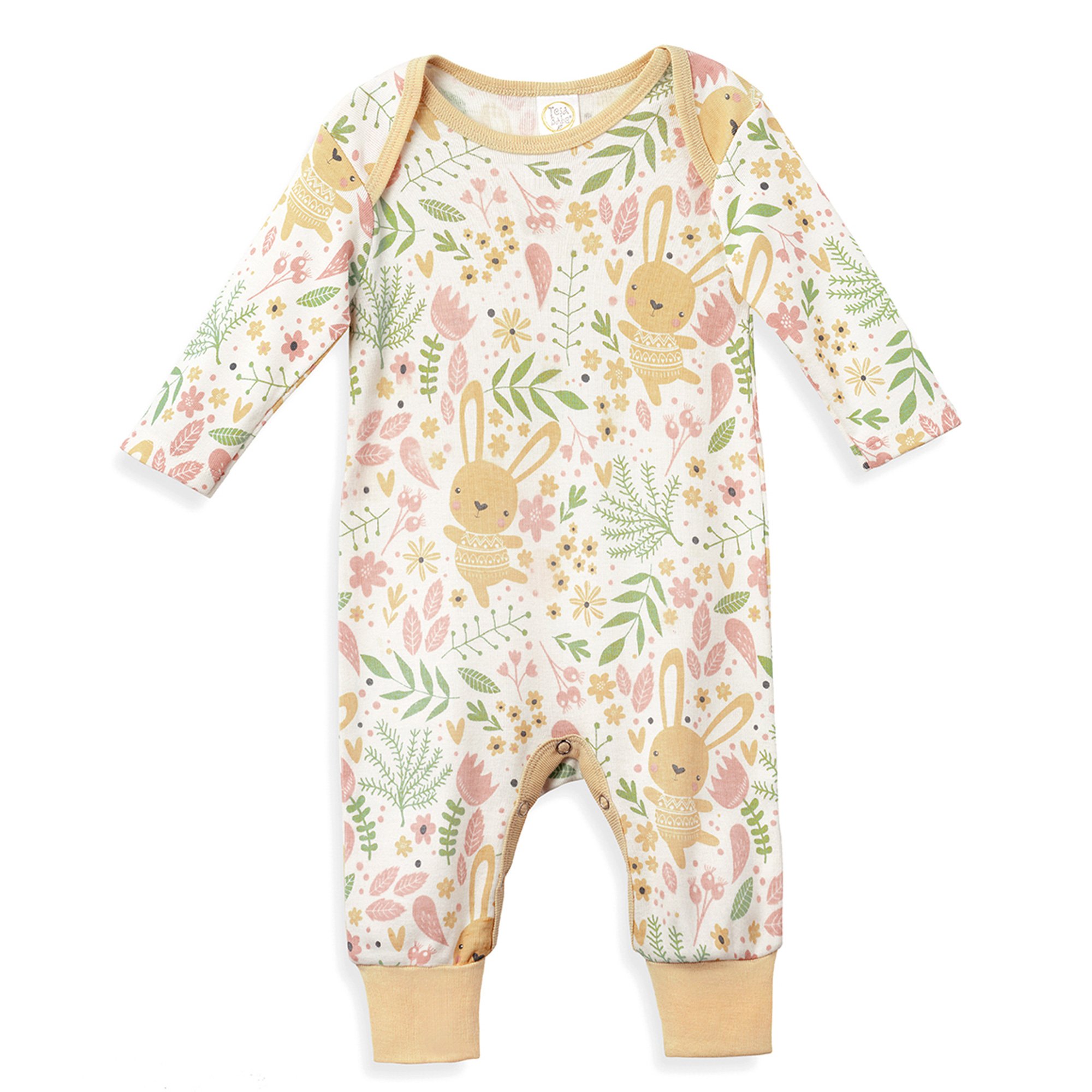 bunny romper baby girl