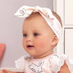 Tesa Babe Easter Parade "Lucy Bow" Headband for Baby Girls 