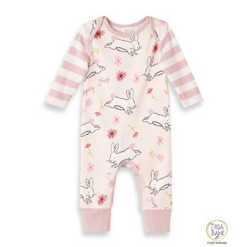 Tesa Babe "Easter Parade" Romper for Newborns and Baby Girls