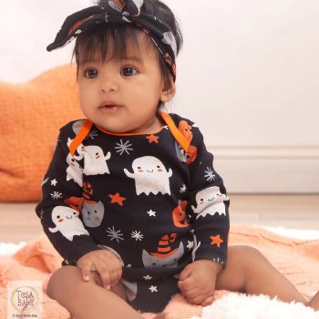 Tesa Babe "Pumpkin Party" Onesie for Baby Girls and Boys