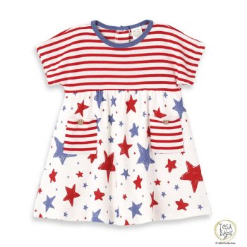 Tesa Babe "Stars & Stripes" Dress for Baby Girls