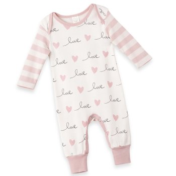 Tesa Babe "Baby Love" Romper for Baby Girls