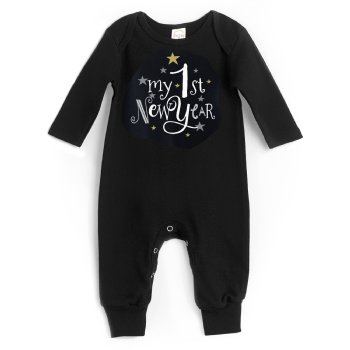 Tesa Babe "My First New Year" Romper for Baby Girls and Boys
