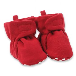 Tesa Babe Unisex Red Baby Booties