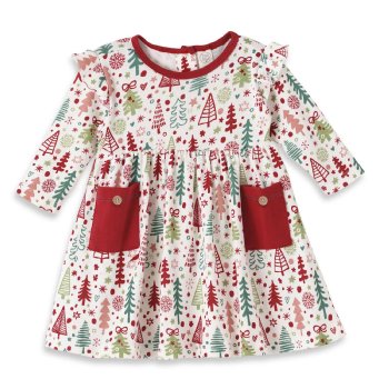 Tesa Babe "Cozy Christmas" Dress for Baby Girls