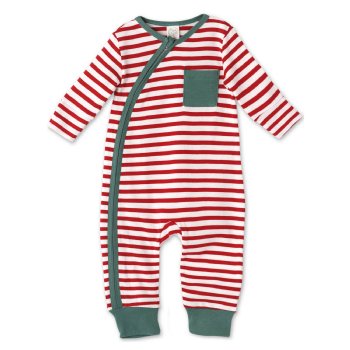 Tesa Babe Holiday Stripes Romper for Baby Girls and Boys