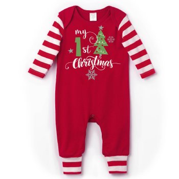 Tesa Babe "My First Christmas" Romper for Baby Girls and Boys