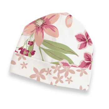 Tesa Babe "Tropical Blooms" Cap for Baby Girls 