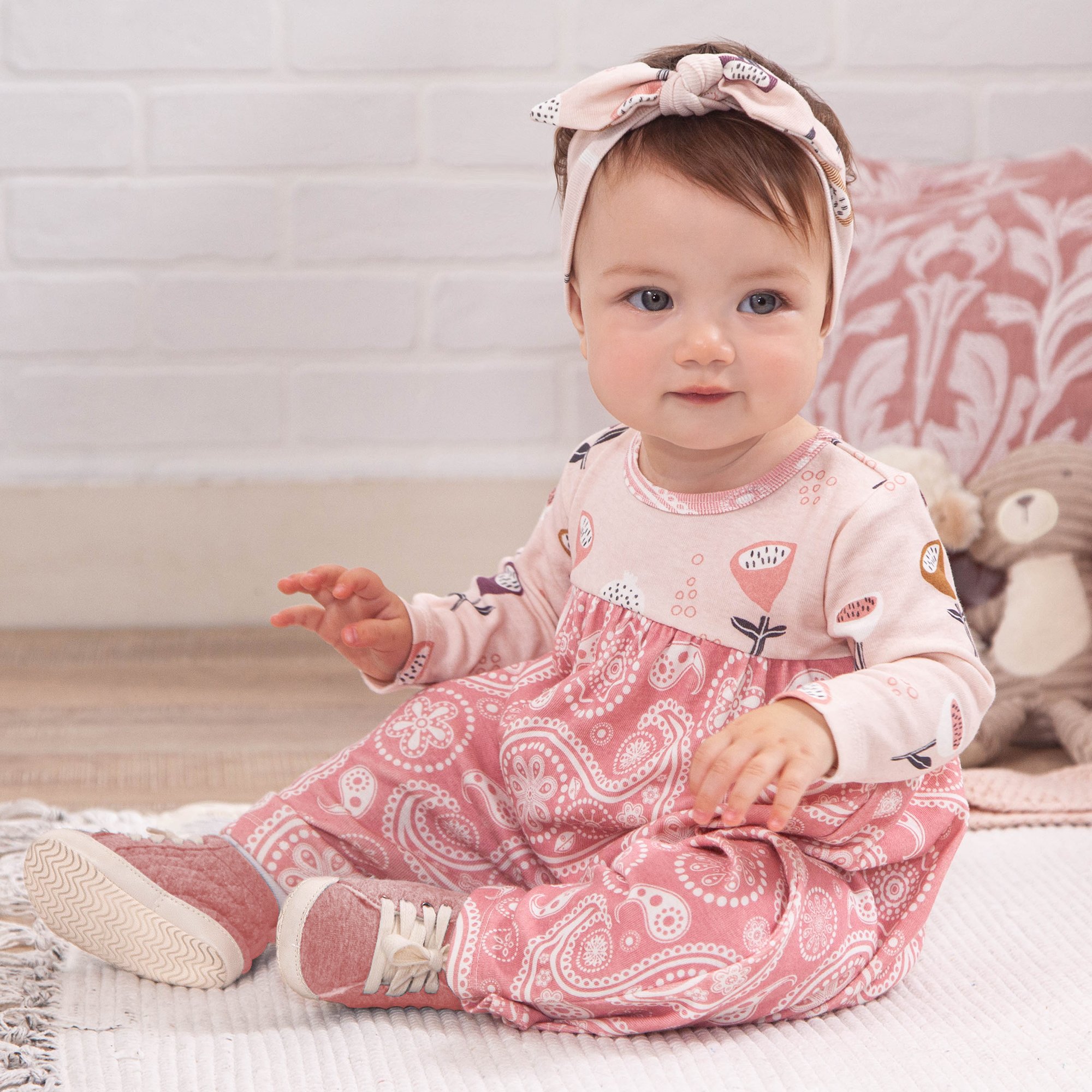infant girl romper