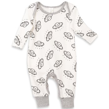 Tesa Babe "Flying Saucers" Baby Boy's Long Sleeve Romper