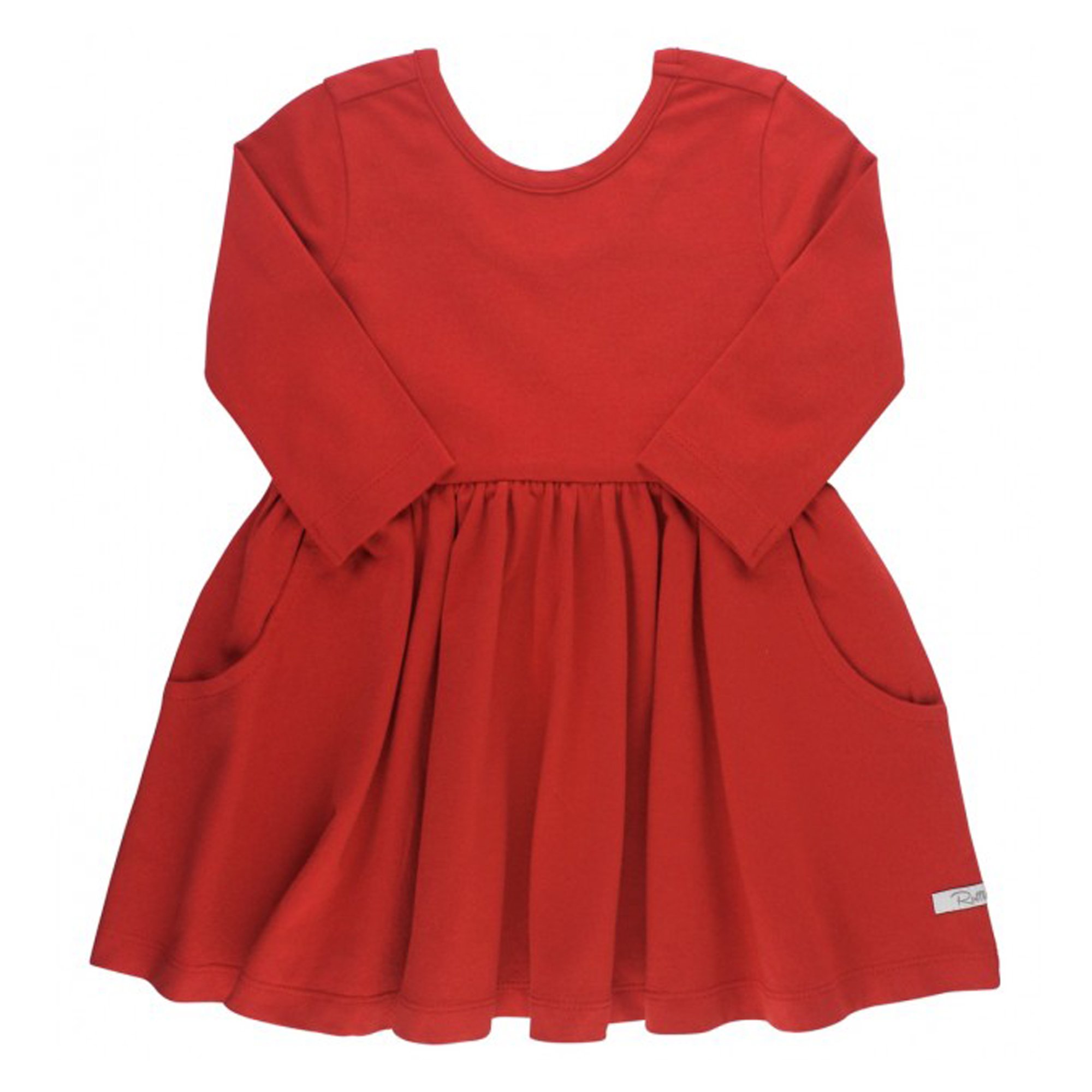 Ruffle Butts Red Twirl Holiday Dress for Toddlers