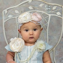 Frilly Frocks "Sophie" Heirloom Headband