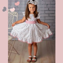 Haute Baby "Vintage Charm" Toddler Dress for Little Girls
