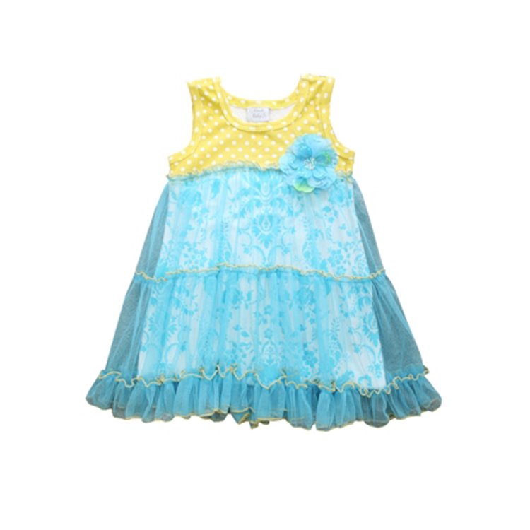Ditzy Damask Toddler Dress