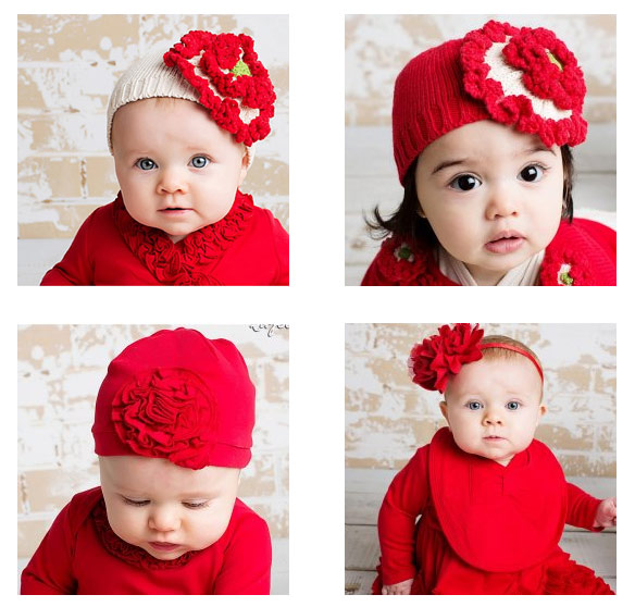 Lemon Loves Layette Holiday Red