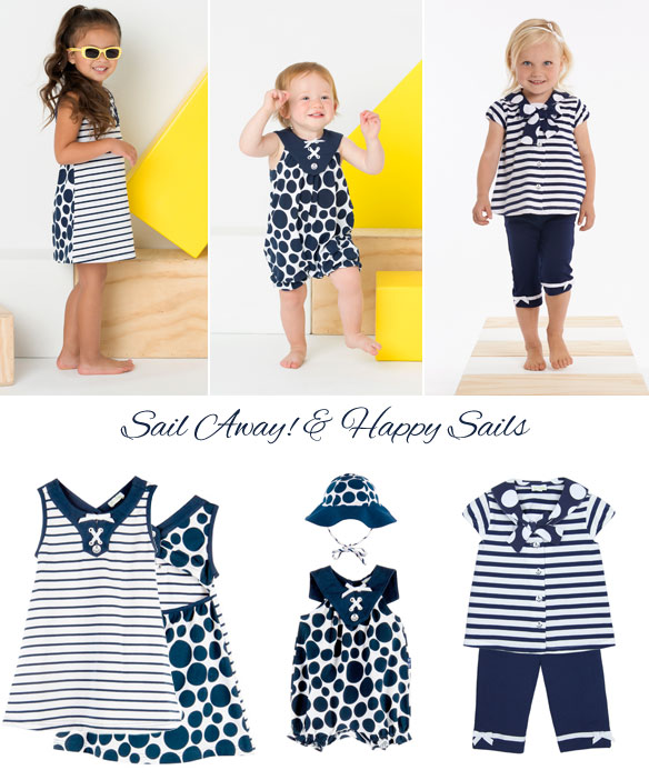 Nautical Outfits for Girls from Le Top