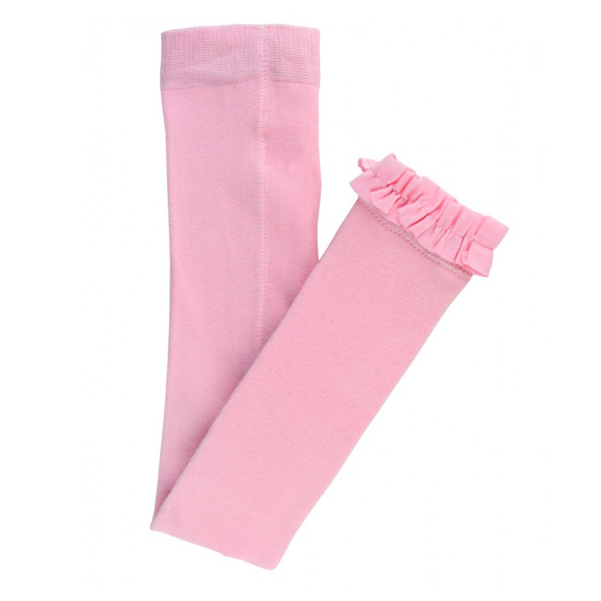 Lilly and Sid Baby Girl's Pale Blue Tights with Pink and White Spots 